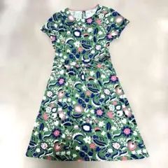 MiniBoden 花柄 半袖ワンピース 152cm (11-12y)のサムネイル
