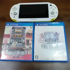 SONY PS Vita ホワイト 本体とソフト2本