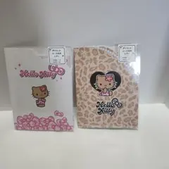 サンリオ　ハローキティ　日焼け　ダイカットケース付き　レターセット