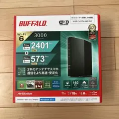 BUFFALO WSR-3000AXP-BK 無線LANルーター