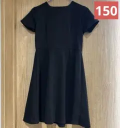 キャサリンコテージ 150 ブラックワンピース 半袖