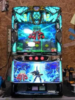 くろの 聖闘士ダンバイン　スマスロ実機　簡易ユニット付　送料無料 L スマスロ 聖戦士ダンバイン MF パチスロ実機 【スマスロ