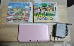 Nintendo 3DS LL ピンク 本体とゲーム2本付き