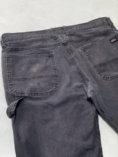 ディッキーズ　黒　ペインターパンツ　38×32 Dickiesのサムネイル