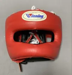 新品未使用ウイニングヘッドギア Lサイズレッド - メルカリ
