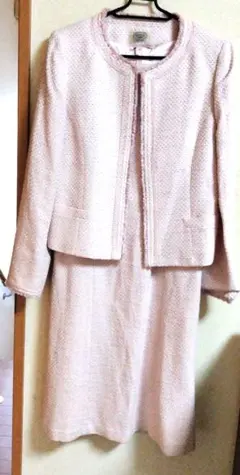 Aylesburyジャケット✕ワンピースMピンク系入園入学膝下