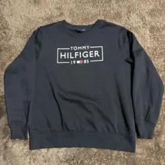 TOMMY HILFIGER ブラック スウェット S/P