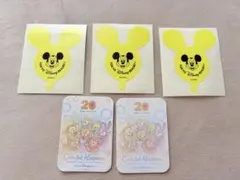 ディズニーリゾート　バルーンシール　ダッフィー　20周年　ステッカー　シー