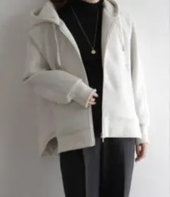 LaTotalite ラトータリテ　中綿ダンボールニットブルゾン　限定値下げ