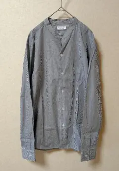 ビューティー＆ユース　ストライプ ポプリン スキッパー シャツ