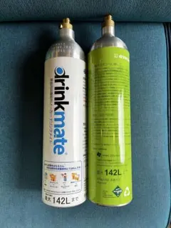 交換用マグナムシリンダー2本＋専用ボトル2本おまけdrinkmateのサムネイル