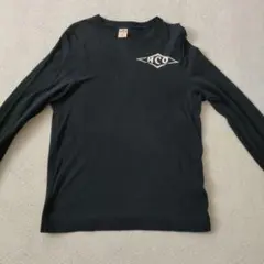 Hollister HCOロゴ刺繍 ブラック M 長袖カットソーのサムネイル