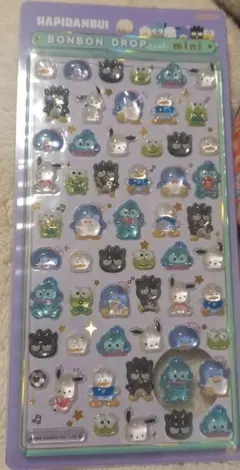 ボンボンドロップシール ミニ はぴだんぶい