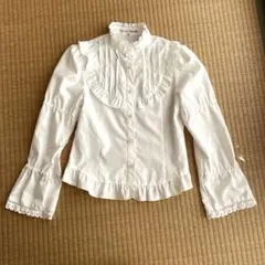 150cm 女児　キャサリンコテージフリルブラウス