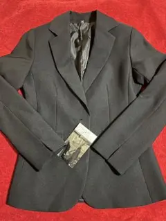 リクルートスーツ　ジャケット　黒　7号