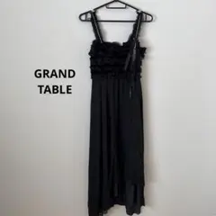 GRAND TABLE ドレス　ワンピース　ブラック