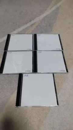 ブルーレイディスク5個セット