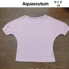 Hana様Aquascutum アクアスキュータム　Tシャツ 10 ピンクオレンのサムネイル