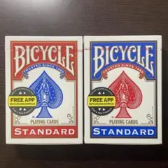 Bicycle Standard トランプ　赤青セット 002