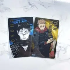 呪術廻戦展 箔押しクリアカードコレクション 脹相＆虎杖