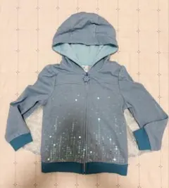 週末セール　未使用　ディズニープリンセス　エルサ　パーカー　120