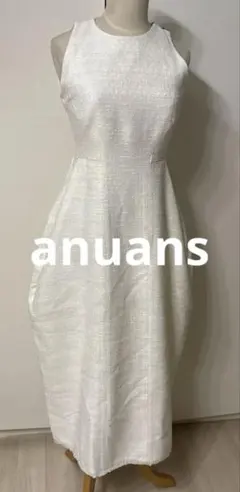 新品タグ付きanuansノースリーブワンピース定価27500円
