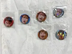 平成フラミンゴ ミニ缶バッチとキーホルダーセット - メルカリ