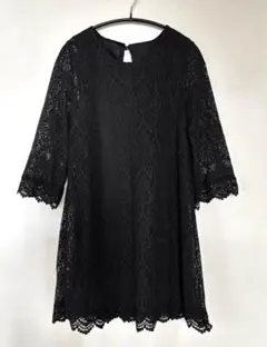 H&M ブラックレース ワンピース　S