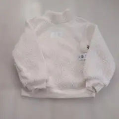 【新品、未使用】GAP フリースジャケット ホワイト