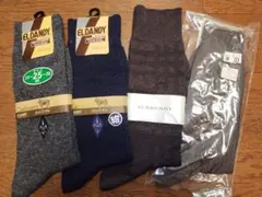メンズソックス 24〜26cm 4足セット