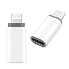 JCCJLY Type C から ライトニング変換用アダプタ　2個セット