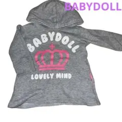 BABYDOLL フード付きトレーナー 80