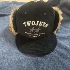 59FIFTY フリップダウン・コーデュロイ・キャップ　ブラック