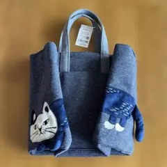 仕切りトートバッグ