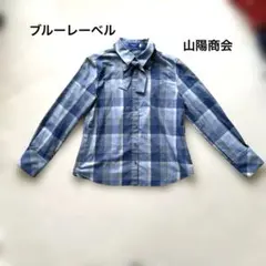 ブルーレーベル　クレストブリッジ　ブラウス　チェック　美品　BURBERRY