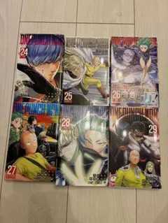 ワンパンマン 24〜29巻 続巻 マンガ 全6巻セット 漫画 全巻初版発行