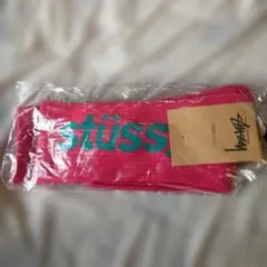 Stüssy メンズソックス　レッド　新品