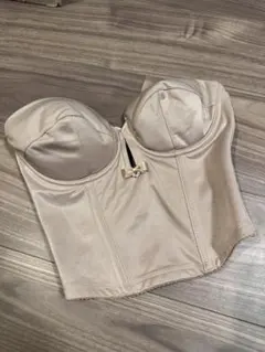 【最終値下げ済・美品】ショートビスチェ ベージュ D65 2025年最新】ショートビスチェ d65の人気アイテム - メルカリ