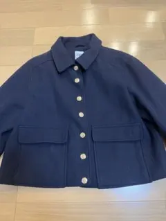 ZARA ネイビーコートのサムネイル