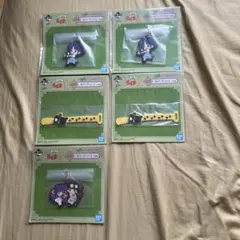 一番くじ　らんま1/2 I賞　ラバーアソート　5枚セット