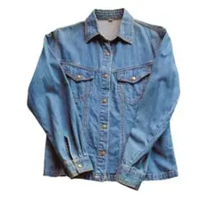 レディース　デニムジャケット デニムブルー M