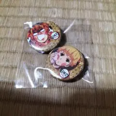 鬼滅の刃　善逸缶バッジセット　遊郭