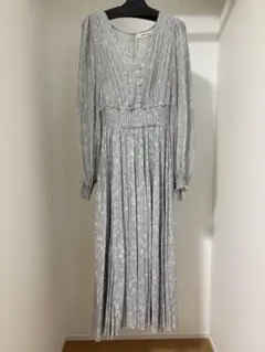 COCO DEAL 花柄プリーツワンピース