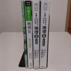 大学受験用参考書（地理）まとめ売り