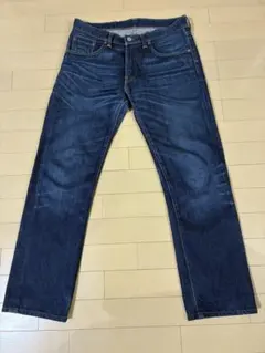 Levi'sリーバイス501 ストレートデニム インディゴブルー w32L34
