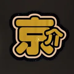 INI 藤牧京介 うちわ文字パネル 反射シート【即日発送】