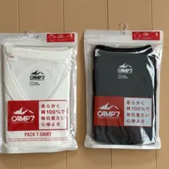 CAMP7 パックTシャツ Sサイズ ホワイト・ブラックのサムネイル