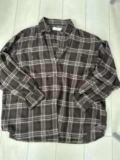 90s Perry Ellis レーヨン チェックシャツ 黒 - メルカリ
