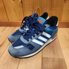 adidas ZX700 M19392ネイビー スニーカー - メルカリ