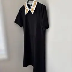 zara ひざ丈ワンピース